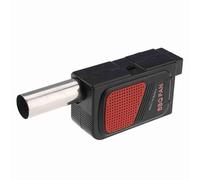 TOPINCN Ventilador de Aire para Barbacoa, Ventilador de Refrigeración Eléctrico Portátil Inalámbrico de Mano para Encendido Rápido de Fuego, Iniciador de Fuego Rápido para Acampar Al