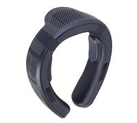 TOPINCN Ventilador de Cuello, Calefacción Portátil, Ligero, Ventilador Semiconductor de Doble Uso, Enfriador Portátil Silencioso y Duradero con 3 Velocidades para Viajes, Playa, Ciclismo, (azul