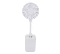 TOPINCN Ventilador de Escritorio con Abrazadera, Ventilador Portátil con Clips, Recargable por USB, Personal Portátil Ajustable de Múltiples ángulos de 3 Velocidades para el