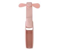 TOPINCN Ventilador de Mano Recargable, Ventilador de Mano Plegable de 3 Velocidades, Ajustable, de Alta Velocidad, de bajo Ruido, con Batería de 2000 MAh para Viajes en Casa, Camping,