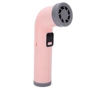 TOPINCN Ventilador de Mano sin Aspas de Tubo Curvo, USB Portátil de 100 Velocidades, Diseño Silencioso de Alto Flujo de Aire Ajustable, Ventilador de Cañón de Turbina de Alta Velocidad (PINK)