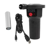 TOPINCN - Ventilador Para Barbacoa Eléctrico Ventilador De Barbacoa Portátil Ligero Soplador De Aire Para Barbacoa Picnic Camping Herramienta De Cocina Al Aire Libre