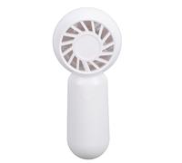 TOPINCN Ventilador Portátil de Mano, Mini Ventilador de Mano, de Cuello Portátil de 4 Velocidades con Cuerda Colgante para Viajes Al Aire Libre en la Oficina en Casa (WHITE)