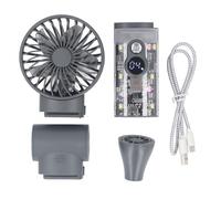 TOPINCN Ventilador Soplador Pequeño 2 en 1, Soplador de Aire Eléctrico Portátil Inalámbrico, Multivelocidad, Silencioso, con Tecnología de Ventilador de Energía de Vórtice, para Teclado