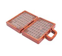 TOPINCN Vitrina de Madera para Rocas, Soporte para Muestras Minerales, Caja de Colección de Cristal con Múltiples Compartimentos, Cajas de Sombra para Piedras, Gemas, Almacenamiento de