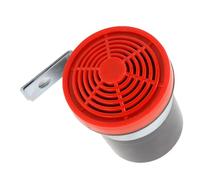 TOPINCN Zumbador de Marcha Atrás Universal de 12 V, 105 Db, Alarma de Marcha Atrás Fuerte, Bocina de Respaldo con Soporte Fijo para Mayor Seguridad, Fácil Instalación, Material ABS