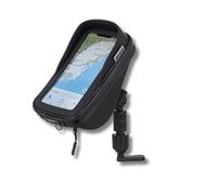 TOPIOO Soporte Móvil Moto Shad Sg76 con Bolsillo 180×90 Mm para Retrovisor | Porta Movil Moto Universal con Espacio Extra | Accesorios para Moto De Montaje Seguro Y Práctico