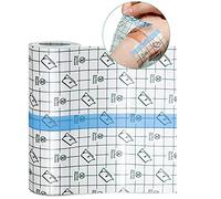 TOPJOWGA Vendaje Transparente Rollo, 5cm * 10m Impermeable Antibacteriano Transparente Banda, Pelicula Transparente Tatuaje Reparación del Tatuaje Pegatinas Cinta Película Cinta Adhesiva Médica