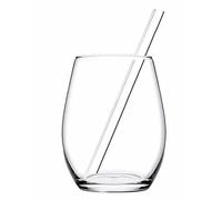 Topkapi Waikiki Vaso de cóctel, 6 Vasos Tiki + 6 pajitas de Cristal, ~46,5 cl (465 ml)