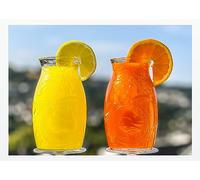 Topkapi Tiki - Juego de 4 vasos de cóctel Tiki con diseño de palmera con coco, 500 ml, XL