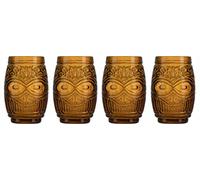 Topkapi Tiki - Taza Mahana - Juego de vasos de cóctel Tiki, serie Tiki Bar, 490 ml, XL (dorado)