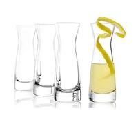 Topkapi Tiki Yuna - Vasos de chupito de 5 cl para bebidas flambeadas, tequila, vodka, ron, licor, raki, sambuca, ouzo de la serie Tiki Bar, 4 unidades (4 vasos Tiki Shot) Yuna