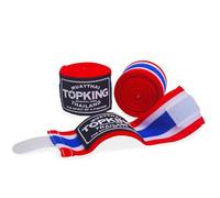 TopKing Muay Thai Vendas para manos, bandera tailandesa