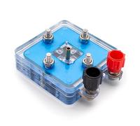 Toplionace Celda de Combustible de Hidrógeno Pem para Enseñanza, Membrana de Intercambio de Protones Celda de Combustible Accesorios de Enseñanza de Laboratorio de Escuela Secundaria 50x50mm