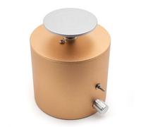 Toplionace Mini Máquina de Alfarería con Yema del Dedo, Plato Giratorio de 65mm, Jarrón de Cerámica para Manualidades, Escultura de Barro, Herramientas de Alfarería de Modelado de 0 a 2000rpm (Oro)