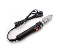 Toplionace Mini Plancha Eléctrica de Temperatura Ajustable de 220V, 150 W 50-350 ℃ Mini Plancha Eléctrica para Ropa de Cuero Bolsa de Zapatos Plancha para Quitar Arrugas de Cuero 85x26mm