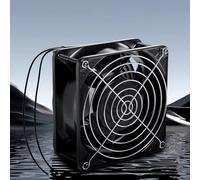 Toplionace Ventilador Calefactor PTC Industrial de Metal con Termostato - Soplador Calefactor de 70W y 220V para Secado, Deshumidificación y Aislamiento (82-95 Cfm)