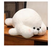 TOPLITHE Lindo Juguete De Peluche De Foca, Animal De Peluche De Foca Regordeta, Animales Marinos Creativos, Almohada For Abrazar, Regalo For Niños, Niñas, Decoración del Hogar(White,85CM/33IN)