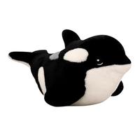 TOPLITHE Peluche de Orca Bebé Tierno, Juguete Suave Criatura Marina Regalo for Niños Decoración Infantil(28CM/11IN)