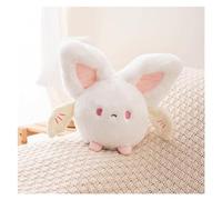 TOPLITHE Pequeño Murciélago De Felpa, Kawaii Negro Blanco Murciélago Animales De Peluche Ángel Diablo Juguete for Niñas Niños Cumpleaños Halloween (Color : White)