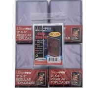 Toploaders - 100 Ultra Pro 3 X 4 Plastic Cases with100 Soft Card Sleeves for Trading Cards by Ultra Pro