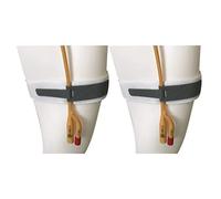 TopMed ETS Correa de retención de seguridad para catéter con agarre antideslizante, soporte para catéter de drenaje de orina, correas de velcro para las piernas urinarias (3.8x60 cm, 2 unidades)