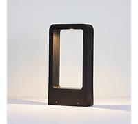 Topmo-plus baliza luz exterior foco jardin iluminación suelo aplique suelo / 7W bridgelux LED COB está fija/apliques de pista con estaca negro Blanco natural 4000K 30CM