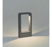 Topmo-plus Poste apliques de jardín/Poste para jardin LED Lámpara de jardin exterior / 7W bridgelux LED COB está fija 770 lm IP65 / aluminio fundido antracita 30cm blanco natural 4000K 30CM