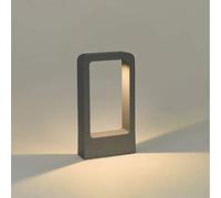 Topmo-plus Poste de jardin Poste de Camino/Lámpara Poste para jardin / 7W bridgelux LED COB está fija 770lm IP65 / aluminio apliques de pista Poste fundido antracita 30cm blanco cálido