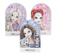 TOPModel Beauty and Me - Juego de 3 mascarillas de algodón, cuidado animal, dermatológicamente probado, tiempo de exposición de 15 minutos