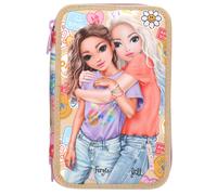 Topmodel - Triple Pencil Case Girl Power - Beige (413282) NUEVO