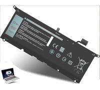 Topnma DELL Battery DXGH8 4-Cell 6500mAh XPS 13 9305 9370 9380 7390 Inspiron 7400 5391 5390 7490 7390 7391 2-in-1 Latitude 3301 P82G P130G P14 G P1155 G Type: PART4YOU DXGH8 H754V G8VCF [7.6V /52Wh]