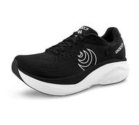 Topo Athletic Atmos 2 - Tenis deportivos para correr para mujer, ligeros, cómodos, de 5 mm, para entrenamiento diario, Negro/Blanco, 41 EU