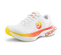 Topo Athletic Specter 2 - Tenis deportivos para correr de carretera de 5 mm, cómodos, acolchados, duraderos, para correr por carretera, blanco (White/Sunset), 45 EU