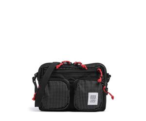 Topo Designs Block | Bandolera | negro | nylon ripstop reciclado