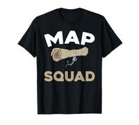 Topografía Equipo Geografía - Mapas Cartógrafo Camiseta