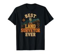 Topografía geomática del Mejor agrimensor de la Historia Camiseta gráfica económica
