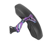 TOPOLVLCKC Accesorios Guardabarros Trasero De Motocicleta Para S&YM Husky 150 ADV DRG 158 MMBCU Protector contra salpicaduras de motocicleta(Colorful long style)
