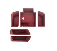 TOPOLVLCKC Bandeja De Almacenamiento para Consola Central De Coche, Organizador De Reposabrazos Central, Caja De Almacenamiento para Puerta, para P&orsche, Cayenne, Auto Center Console(B 5PCS)