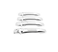 TOPOLVLCKC Cubierta Cromada Para Manija De Puerta Exterior, Accesorios Protectores Adhesivos Para Explorer U502 2011 2012 2013 2014 2015 2016 2017 2018 Manijas Puerta(4Handle 2 Buttons)