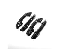 TOPOLVLCKC Cubierta de manija de puerta exterior negra brillante para Golf 6 MK6 2009 2010 2011 2012 2013, accesorios para coche, pegatinas decorativas. Manijas Puerta