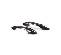 TOPOLVLCKC Cubierta De Manija De Puerta Exterior Para P&orsche 718 911, Carcasa De Pomo De Puerta Con Orificio Para Sensor, Accesorios De Fibra De Carbono Real Manijas Puerta(Style C-2pcs)