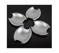 TOPOLVLCKC Cubiertas Para Manijas De Puertas De Coche, Pegatinas Decorativas, Accesorios De Superposición, Color Negro Brillante, Para N&issan March, Micra K12, Tiida C11 (2003-2010) Manijas Puerta(Si