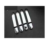 TOPOLVLCKC Cubiertas Para Manijas De Puertas De Coche, Pegatinas Decorativas, Accesorios De Superposición, Color Negro Brillante, Para N&issan March, Micra K12, Tiida C11 (2003-2010) Manijas Puerta(1