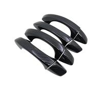 TOPOLVLCKC Embellecedor De Manija De Puerta Cromado Para S*koda Octavia 5E MK3 Scout 2012-2019, Accesorios Para Coche, Juego De Molduras De Fibra De Carbono, Pegatinas Decorativas. Manijas Puerta(A No