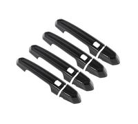 TOPOLVLCKC Embellecedor De Manija De Puerta De Coche, Adhesivo Decorativo De Fibra De Carbono Negra Brillante Para XT4, XT5, XT6, CT6, ATS, CT5 Manijas Puerta(Black)