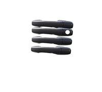 TOPOLVLCKC Embellecedor De Manija De Puerta De Coche Cromado Para Explorer Classic U502 2011-2019, Protector De Arañazos Negro, Accesorios De Estilo Cromado Manijas Puerta(Carbon Fiber 4pcs)