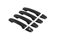 TOPOLVLCKC Embellecedor De Manija De Puerta De Coche Cromado Para Explorer Classic U502 2011-2019, Protector De Arañazos Negro, Accesorios De Estilo Cromado Manijas Puerta(Metallic Blcak 4pcs)