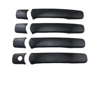 TOPOLVLCKC Embellecedor De Manija De Puerta De Coche, Estilo Pasta, Para N&issan X-Trail T33 2008 2009 2010 2011 2013 Qashqai, Color Negro Carbono Manijas Puerta(Black)