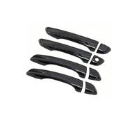 TOPOLVLCKC Embellecedor De Manija De Puerta De Coche, Pegatinas Decorativas, Juego De Accesorios Exteriores A Prueba De Óxido Para Peugeot 2008 MK2 P24 2020-2023 2022 LHD Manijas Puerta(Carbon Fiber 4
